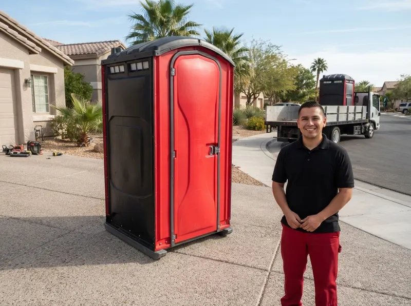 Standard Construction Portable Toilets in Las Vegas, NV