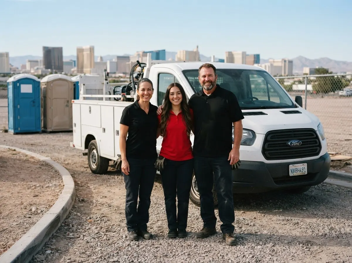 Wild Buffalo Portable Toilets portable toilet rentals team in Las Vegas, NV